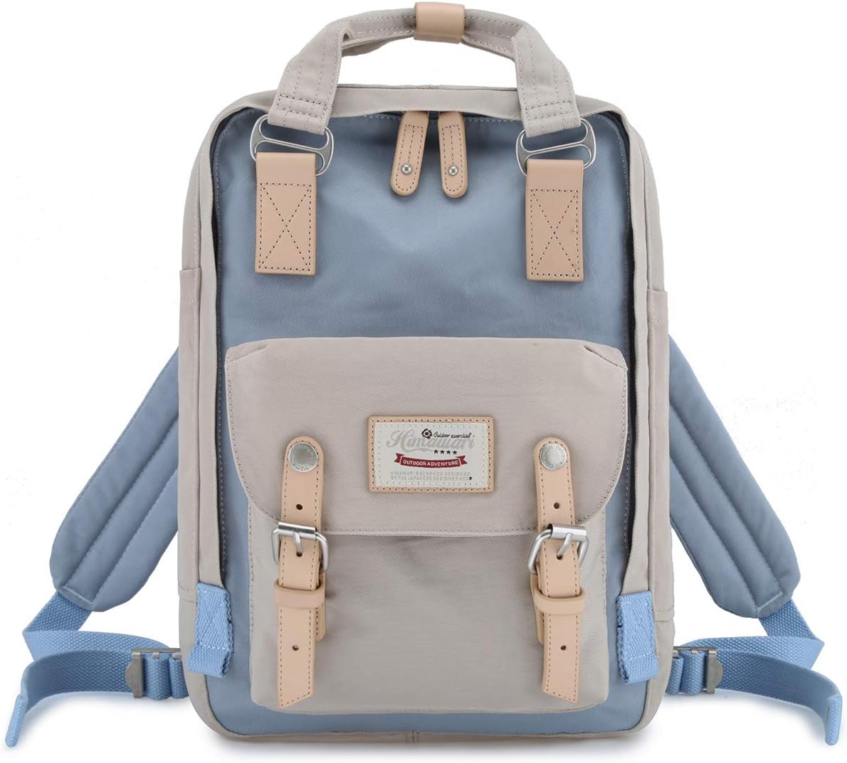 Himawari Vintage Waterproof Backpack for Women 14.9in College