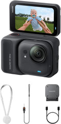 Insta360 GO Ultra Standard Bundle Midnight Black - Tiny Hands-Free 4K