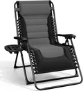 Nestl Outdoor Padded Zero Gravity Chair - Oversized Recliner