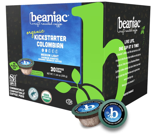 Organic Colombian Medium Roast K-Cup Pods, 30ct