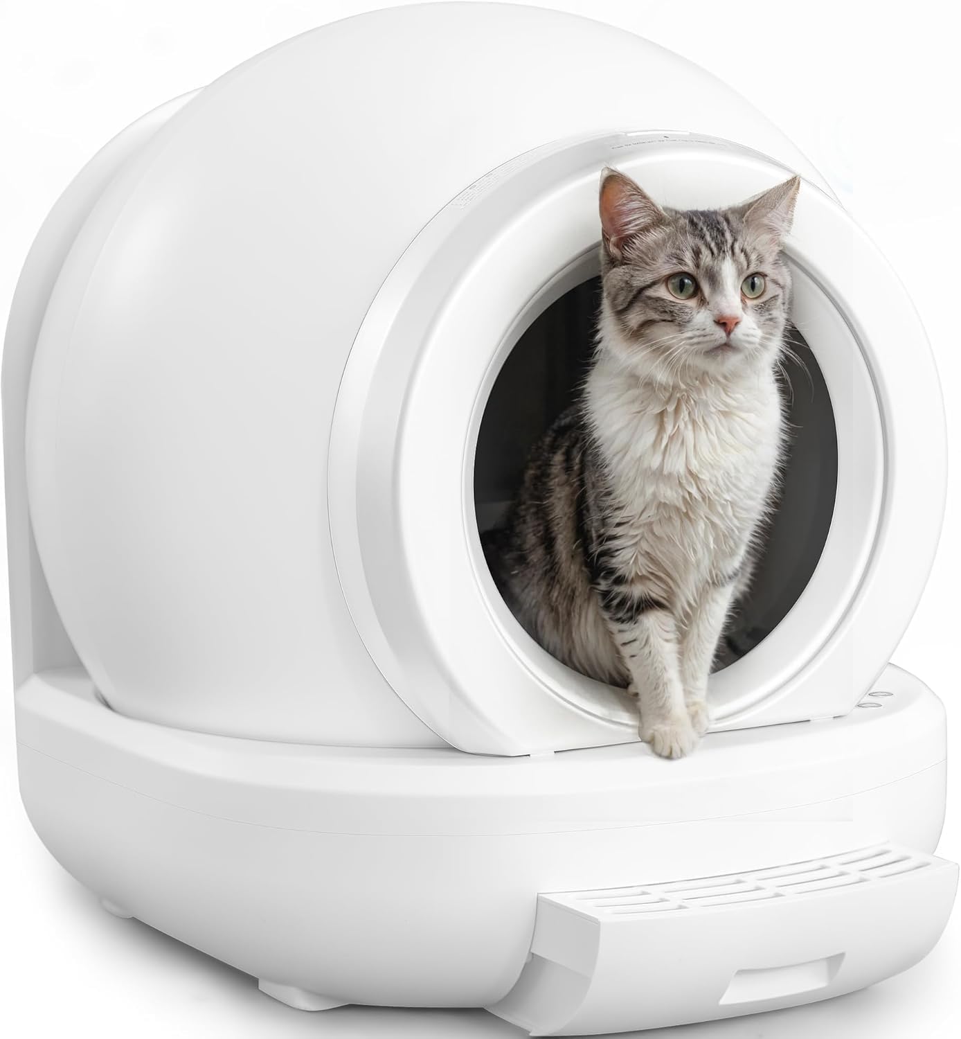 Extra-Large Self Cleaning Cat Litter Box for Multiple Cats