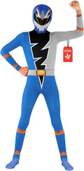 Blue Dino Fury Power Ranger Costume for Kids - Comfortable Morphsuit