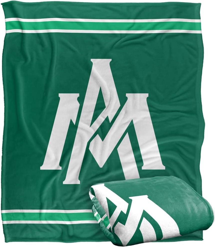 Collegiate Primary Logo Silky Touch Throw Blanket Collection