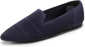 DREAM PAIRS Womens Comfortable Dressy Flats Pointed Toe Knit Loafers