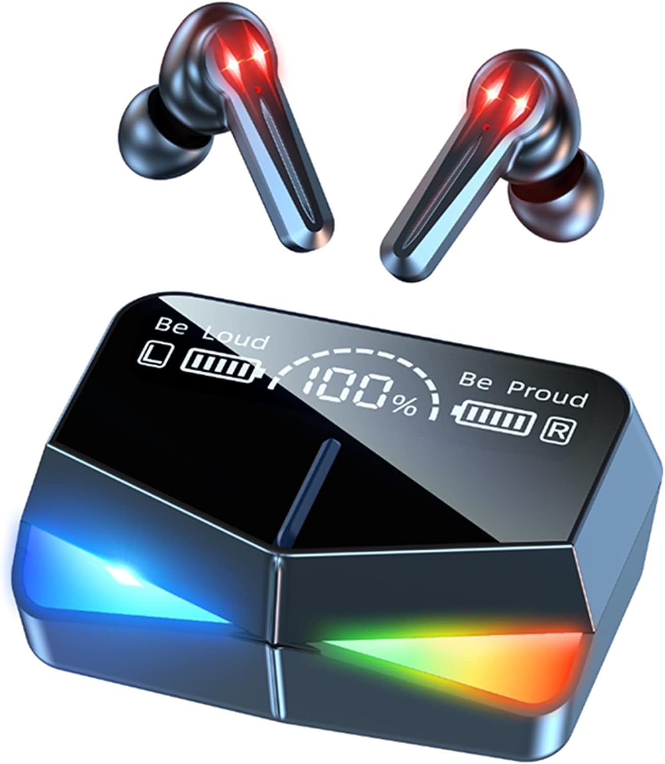 Xmenha Wireless Gaming Earbuds: 30H Playtime & Noise Cancelling