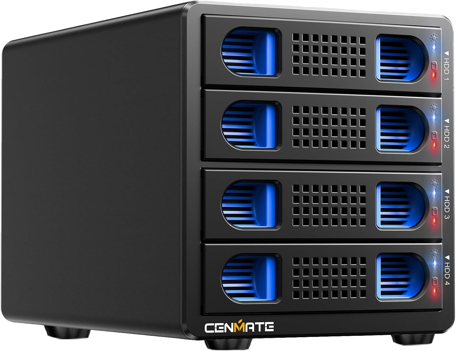 High-Capacity RAID Enclosure 80TB, 8 RAID Modes