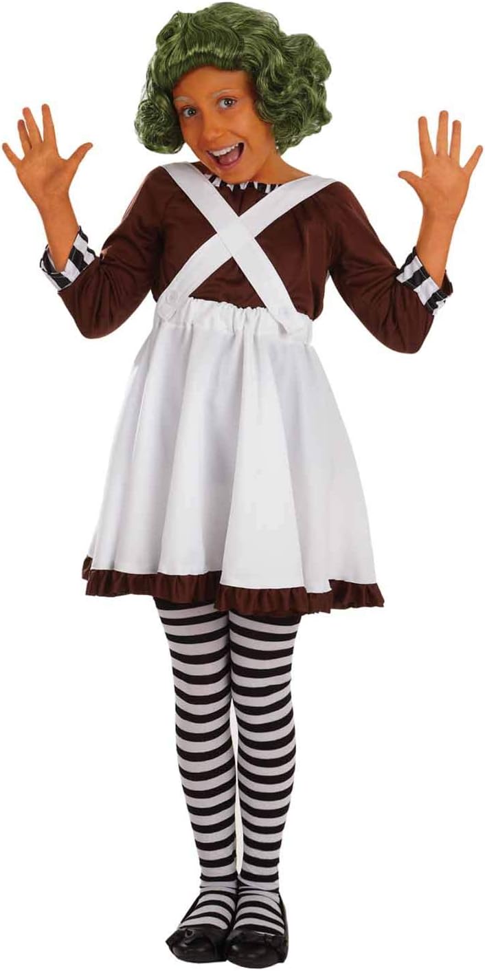 Fun Shack Girls Chocolate Factory Worker Costume for Kids