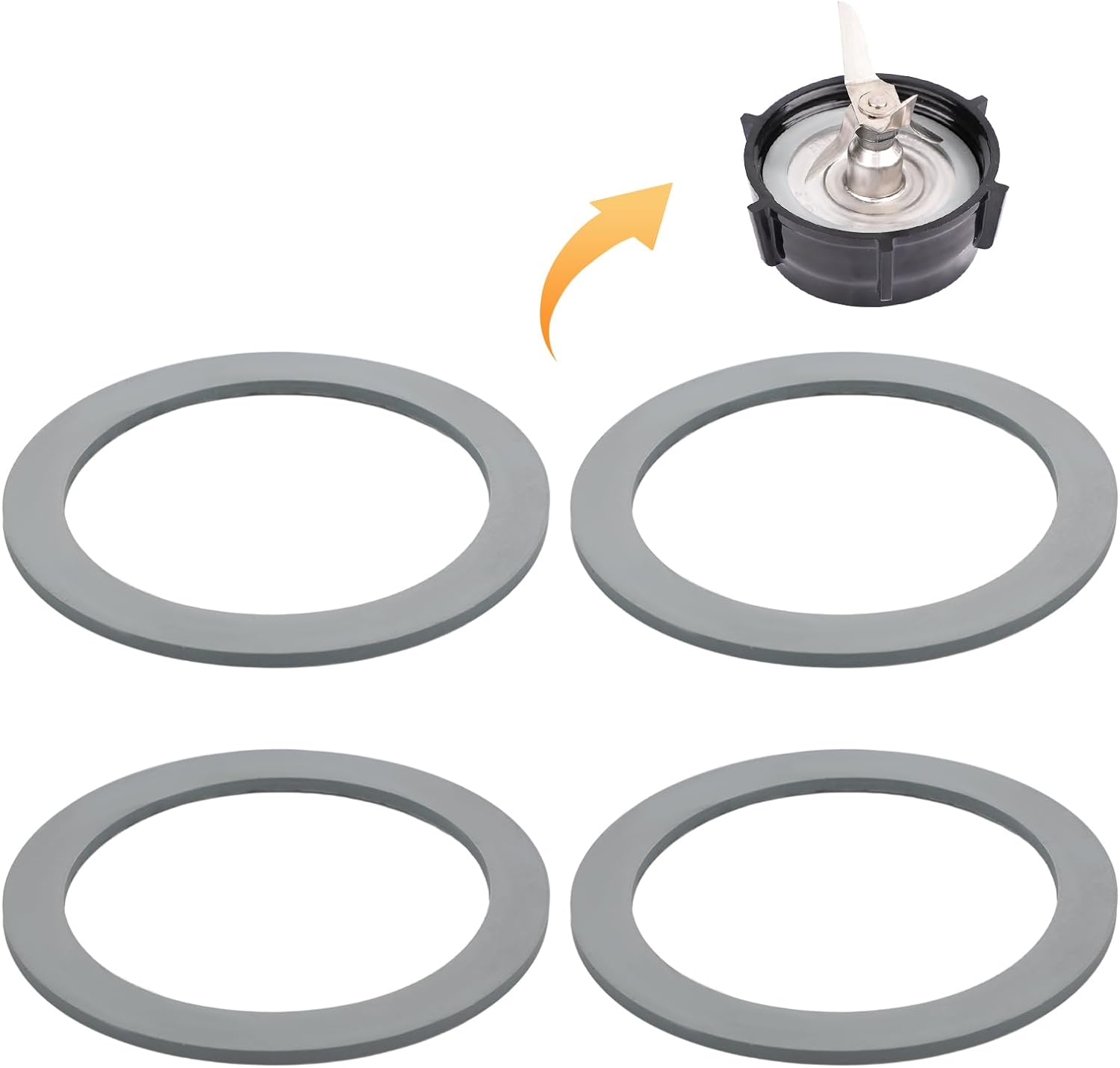 4pcs Oster Blender Gasket Seal Rings - Replacement Parts