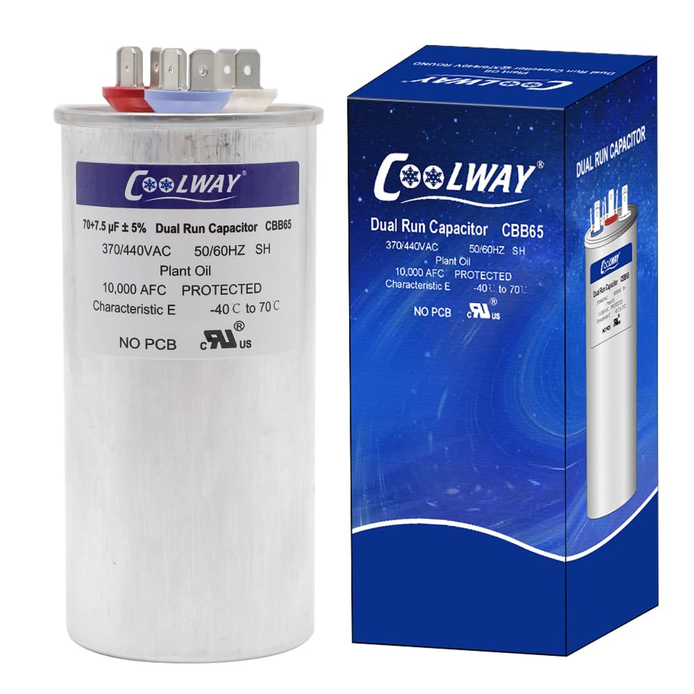 Dual Run Start Capacitor for Reliable AC Performance