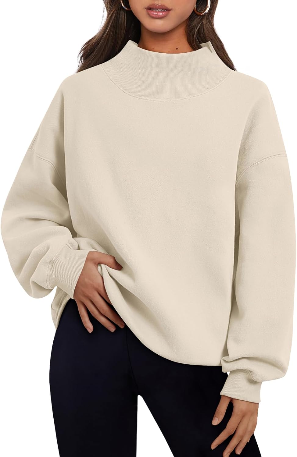 Trendy Queen Oversized Sweatshirts for Women - Fall Fashion