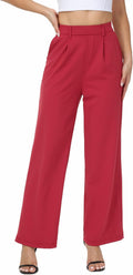 Blaosn Wide Leg Dress Pants Women - Comfortable Work to Yoga