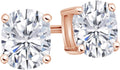 Houston Diamond District Lab Grown Diamond Stud Earrings (Style 816S)