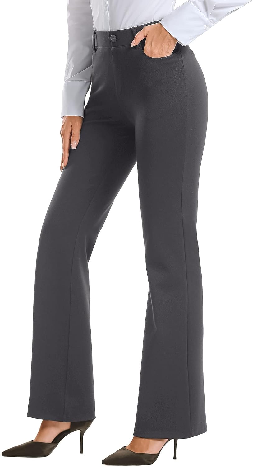 Stelle Women's Bootcut Dress Pants for Business Casual Style