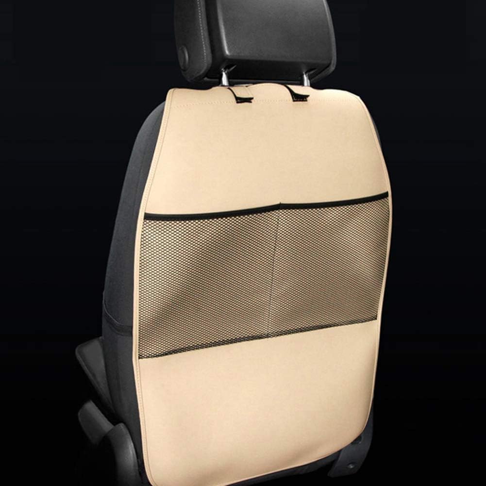 HCMAX Kick Mat Car Seat Back Protector - Waterproof & Stylish