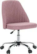DUMOS Office Desk Chair Small Mid Century Modern Vanity Swivel Chair