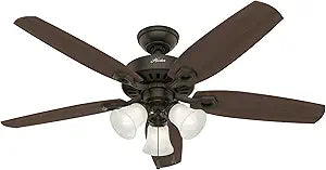 Hunter 53238 Transitional 52in Ceiling Fan with LED Light Kit