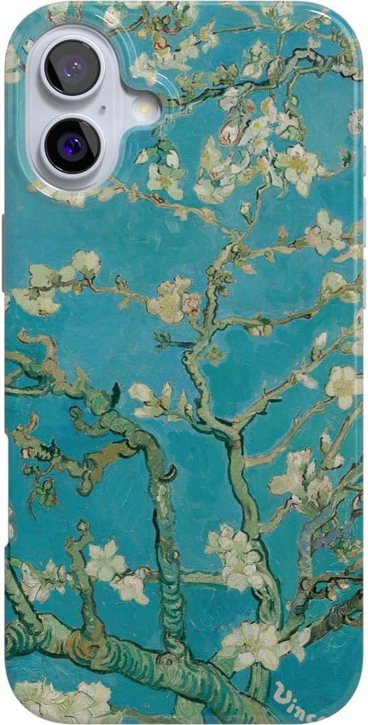 Casely iPhone 16 Case - Van Gogh Almond Blossom Floral Design