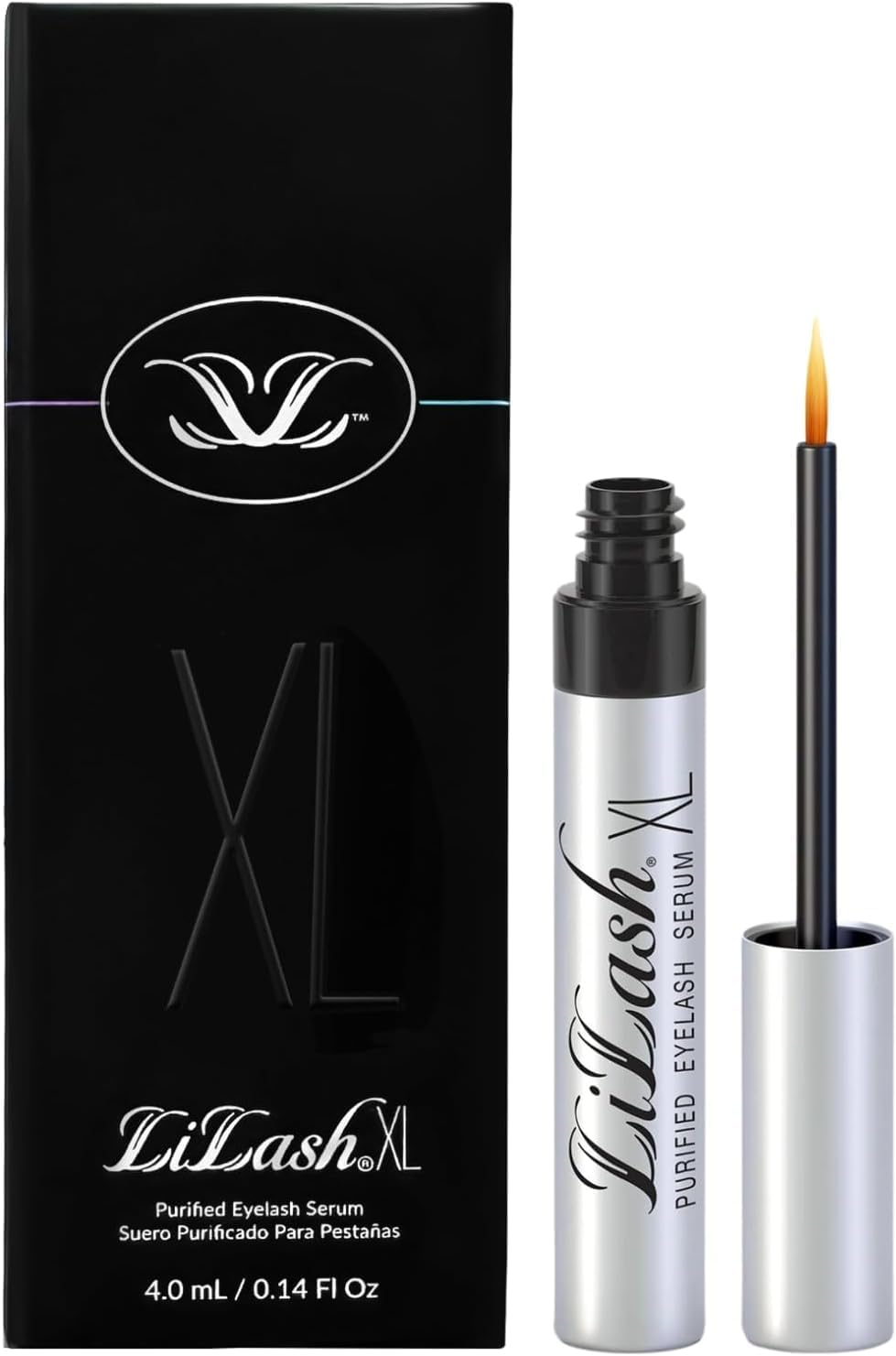 LiLash XL Eyelash Serum for Longer, Fuller Lashes - 4mL