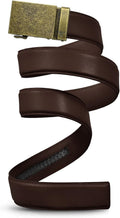 Mission Belt Men's Leather Ratchet Belt 40mm - Precise (Style CS82)