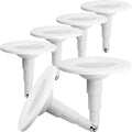 Jolux 5/6 Inch Adjustable Height LED Can Lights Retrofit 6 Pack