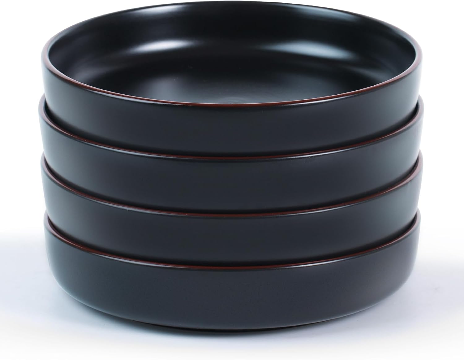 Famiware Mercury Pasta Bowls Set of 4 for Elegant Dining