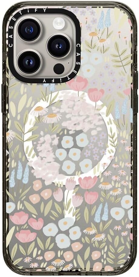 CASETiFY Impact iPhone 15 Pro Max Case with Flower Prints