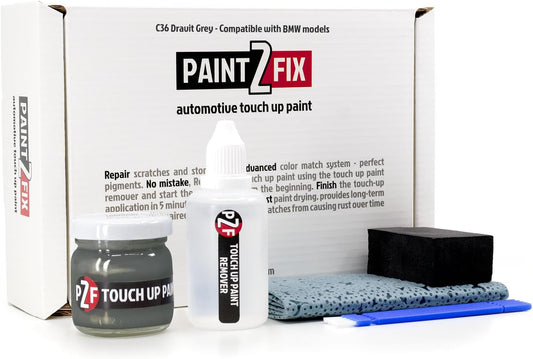 C36 Dravit Grey Touch-Up Paint & Scratch Repair Kit for BMW