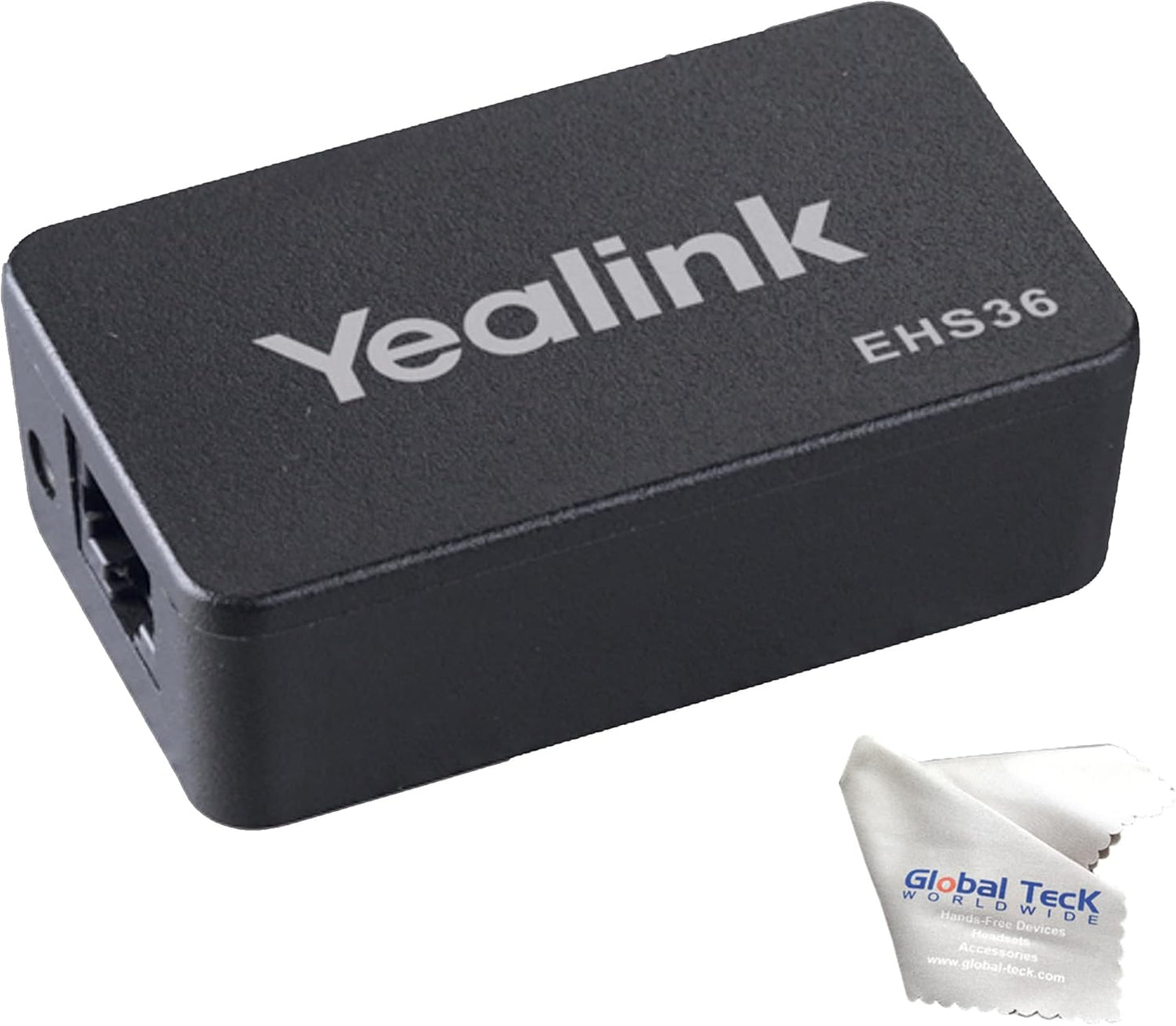 Yealink EHS36 Wireless Headset Adapter Bundle with Microfiber Cloth