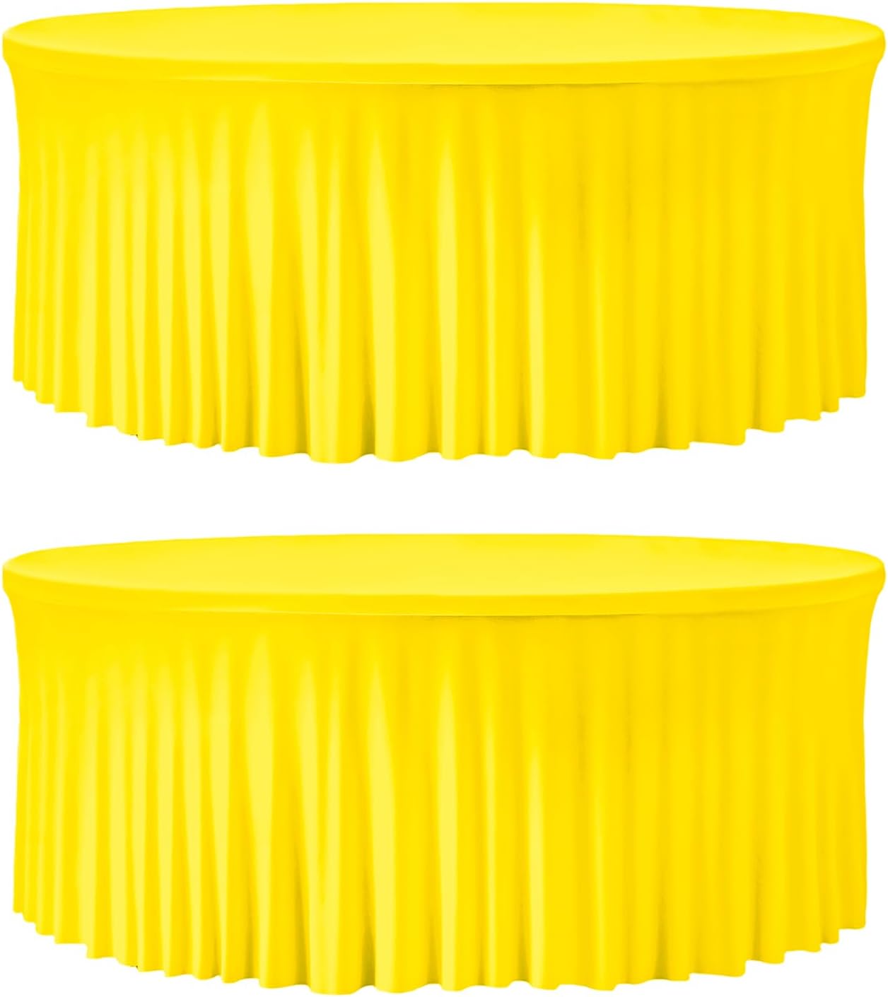 60 Inch Round Spandex Tablecloths for Elegant Events and Parties