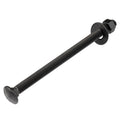 3/8 in x 6 in Black Carriage Bolt Kit - Ceramic Coated Exterior