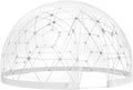 9.5 FT PVC Dome Tent - Waterproof & Transparent Cover