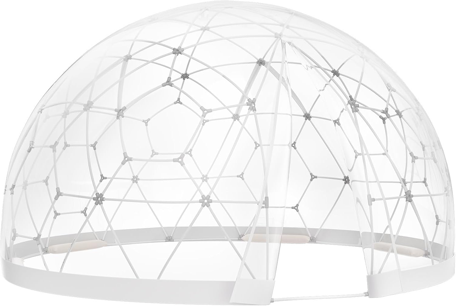 9.5 FT PVC Dome Tent - Waterproof & Transparent Cover