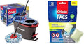 EasyWring RinseClean Microfiber Spin Mop & PACS - Dual Tank Cleaning