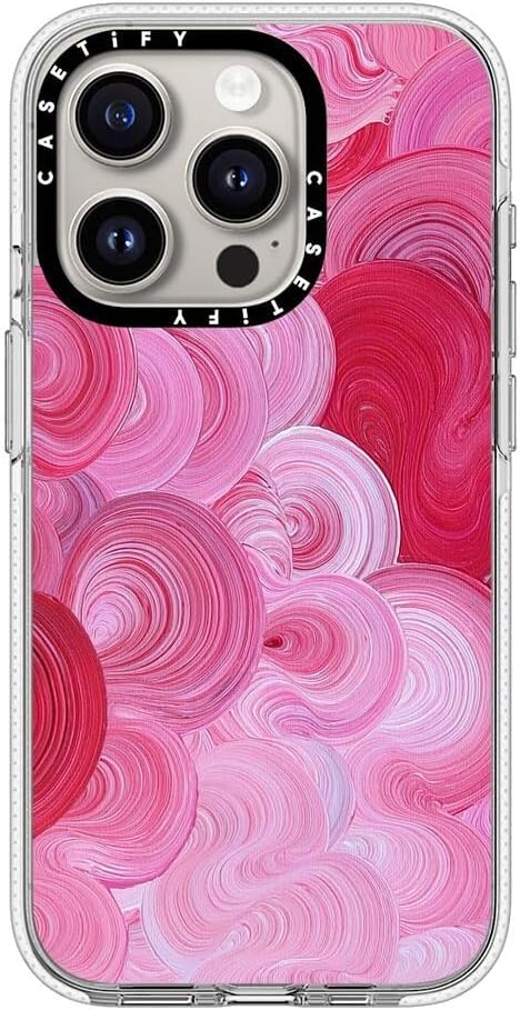 CASETIFY Clear iPhone 15 Pro Case with Military Grade Protection
