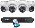 ZOSI C220 8CH 4MP QHD PoE Home Security Camera System - Easy 2.5K