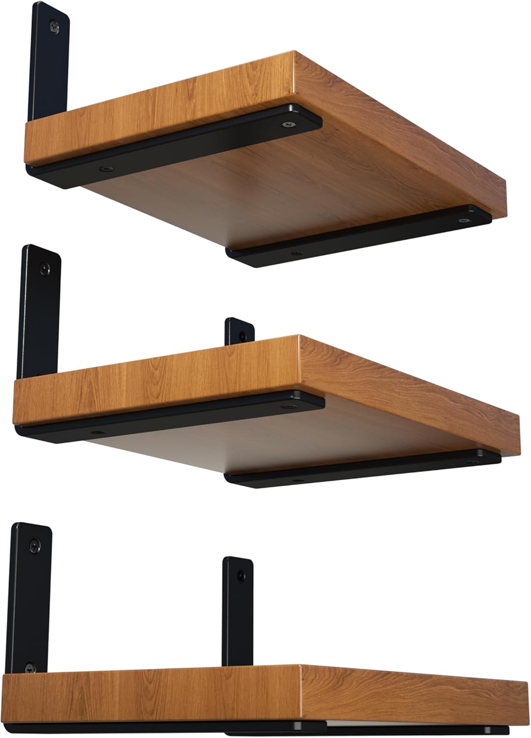 10 Inch Heavy Duty Shelf Brackets for Premium Floating Shelves