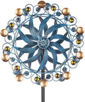 Stargarden Wind Spinner Retro Metal Pinwheel - 63 in Kinetic Yard