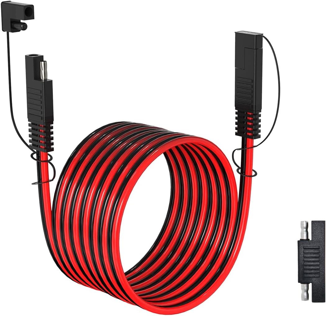 10AWG 20FT SAE Extension Cable for Automotive and RV Use