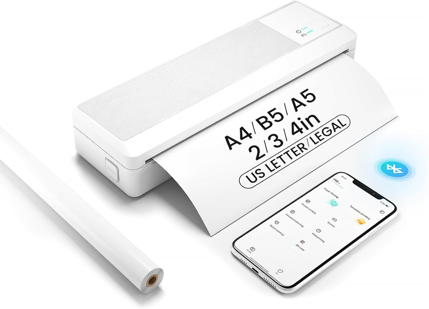 vretti P83 Inkless Portable Printer: Instant Printing Anywhere!