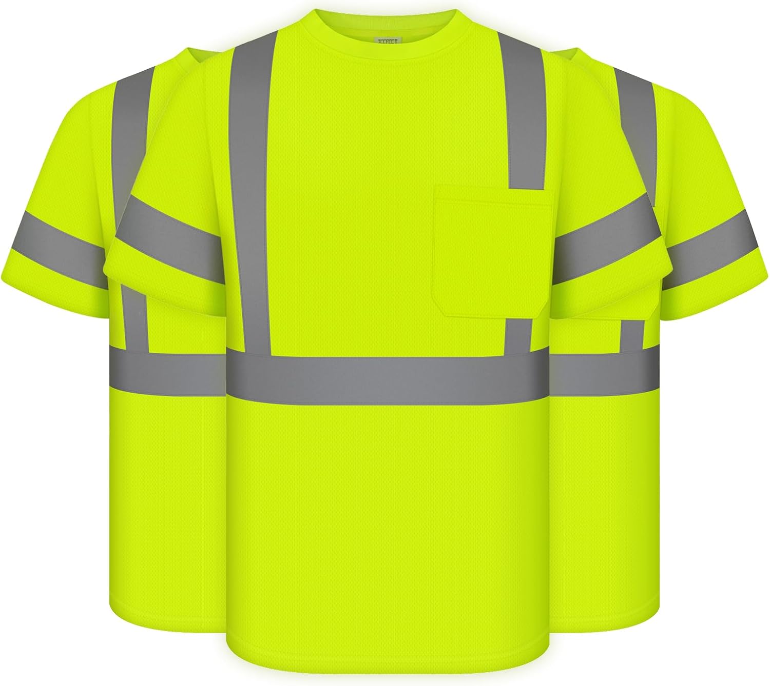 TCCFCCT Safety Shirts for Men Class 3 High Visibility Workwear