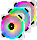 Corsair LL120 RGB Triple Pack with Lighting Node PRO - Renewed
