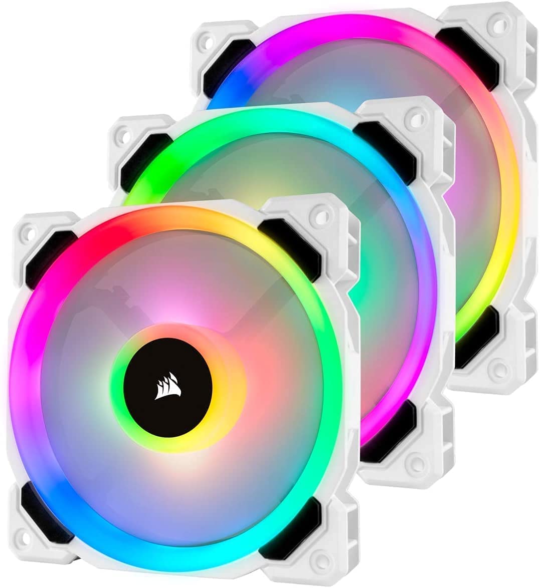 Corsair LL120 RGB LED Fan Triple Pack with Lighting Node PRO