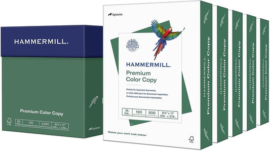 Premium Color 28 lb Copy Paper - 100 Bright