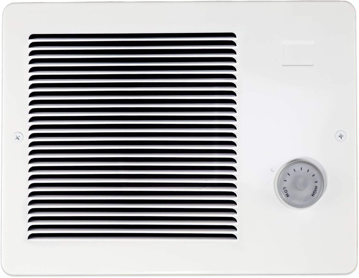 Silent Motor White Wall Heater - Rapid Heating