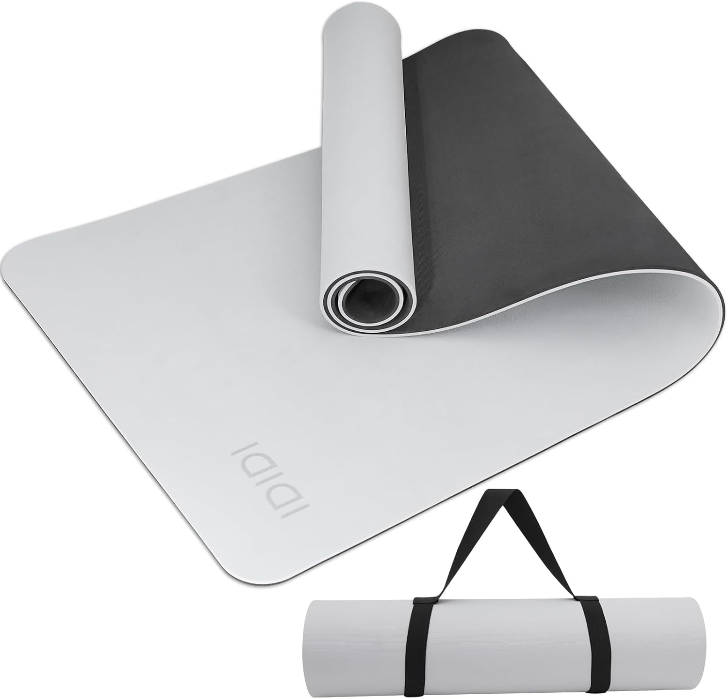 Eco-Friendly Non-Skid Yoga Mat with Strap for All Ages