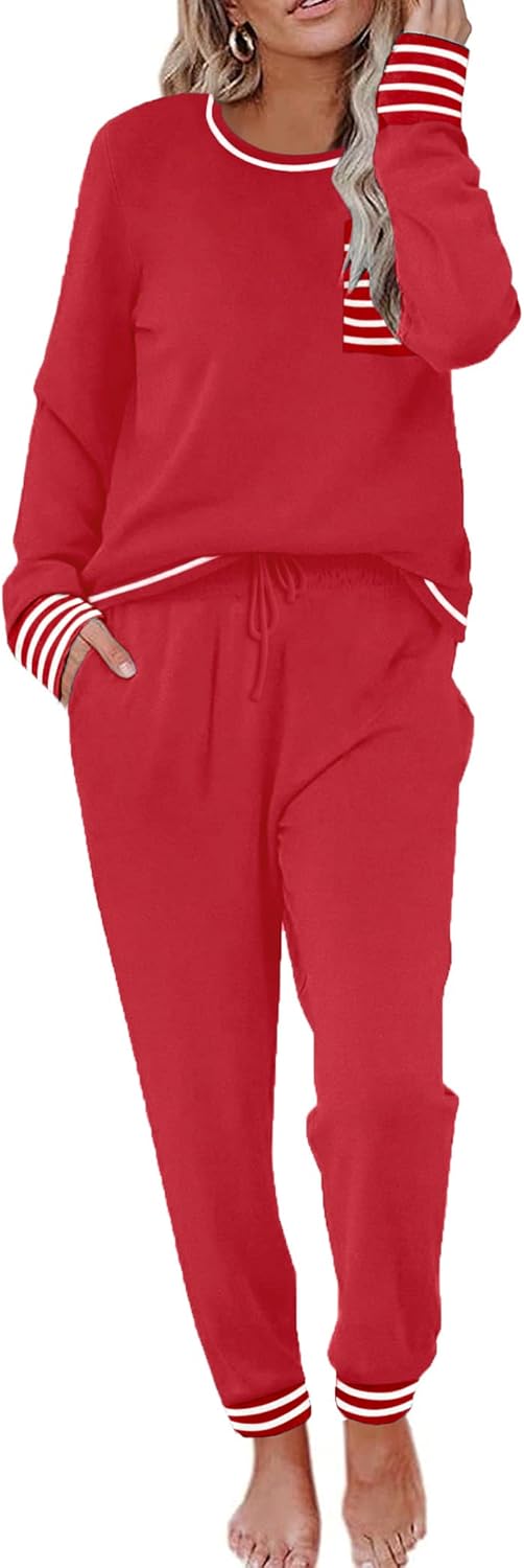 Ekouaer Pajamas Women's Long Sleeve Pj Set for Ultimate Comfort