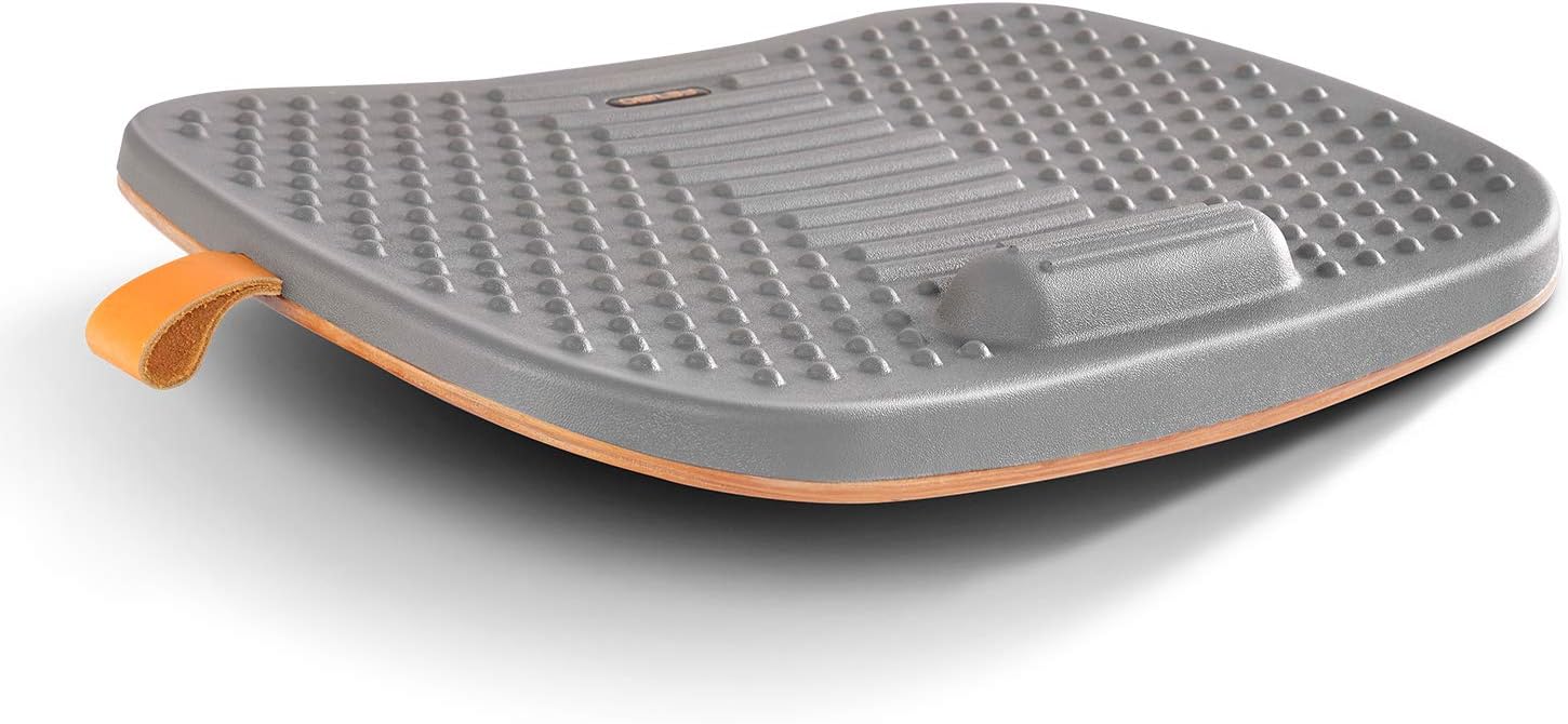 FEZIBO Standing Desk Mat with Anti Fatigue Bar for Comfort