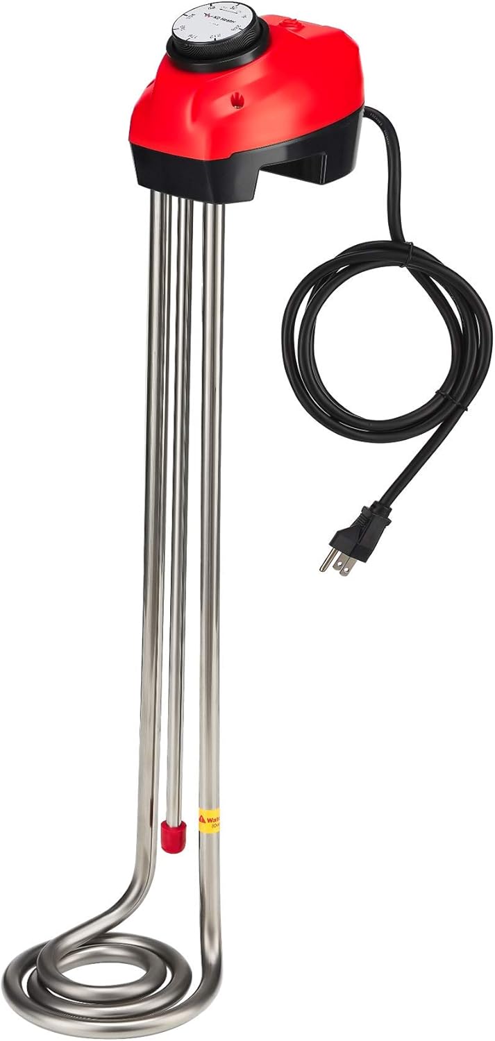 1300W Immersion Water Heater: Safe, Efficient, Adjustable