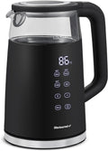 Electric Tea Kettle with Adjustable Temperatures - Cool Touch 1.7L