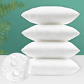 Codi Outdoor Pillow Inserts 16x16 Set of 4 - Water Resistant Liner